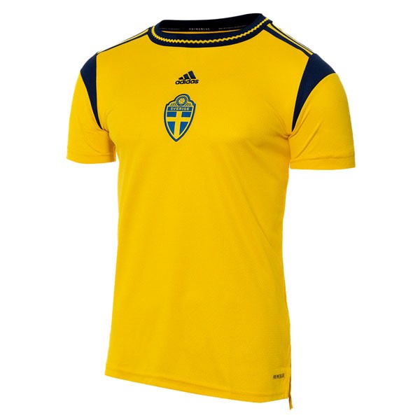 Camiseta Suecia 1ª Euro Mujer 2022